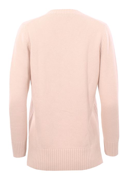 Collo a v in lana e cashmere LA FILERIA | 13202/12800113